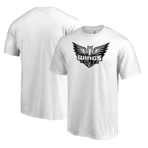 Men's Fanatics Branded White Dallas Wings Marble T-Shirt