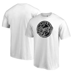 Men's Fanatics Branded White Indiana Fever Marble T-Shirt