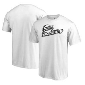 Men's Fanatics Branded White Phoenix Mercury Marble T-Shirt