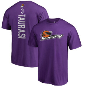 Men's Fanatics Branded Diana Taurasi Purple Phoenix Mercury Backer Name & Number T-Shirt