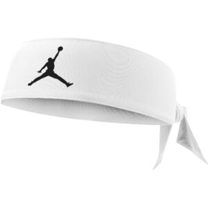 Men's Jordan Brand White Jumpman Performance Head Tie