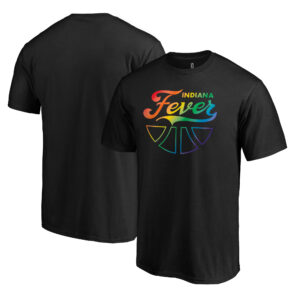 Unisex Fanatics Branded Black Indiana Fever Team Pride Wordmark T-Shirt