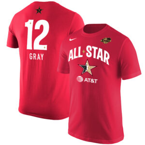 Men's Nike Chelsea Gray Red Los Angeles Sparks 2019 WNBA All-Star Game Name & Number T-Shirt