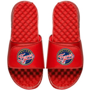 Women's ISlide Red Indiana Fever Primary Logo Slide Sandals