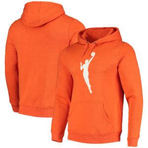 Men's Fanatics Branded Orange WNBA Logo Pullover Hoodie