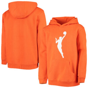 Youth Orange WNBA Logowoman Pullover Hoodie