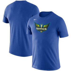 Men's Nike Royal Dallas Wings Logo Performance T-Shirt