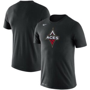 Men's Nike Black Las Vegas Aces Logo Performance T-Shirt