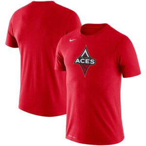 Men's Nike Red Las Vegas Aces Logo Performance T-Shirt