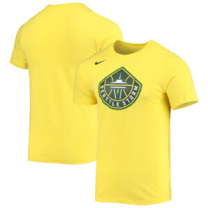 Men's Nike Yellow Seattle Storm Logo Performance T-Shirt