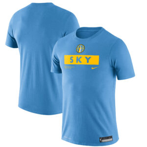 Nike Blue Chicago Sky Practice T-Shirt