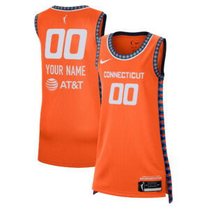 Unisex Nike Orange Connecticut Sun 2021 Victory Custom Jersey - Explorer Edition