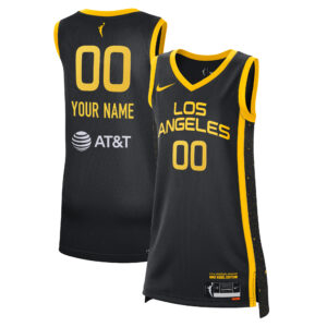 Unisex Nike Black Los Angeles Sparks 2021 Victory Custom Jersey - Rebel Edition