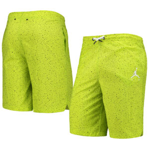 Youth Jordan Brand Green Jumpman Poolside Shorts