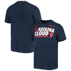 Men's Nike Natasha Cloud Navy Washington Mystics Name & Number Performance T-Shirt
