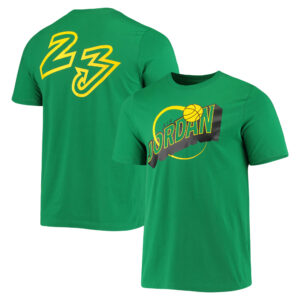 Men's Jordan Brand Green Air Jordan 10 Legacy T-Shirt
