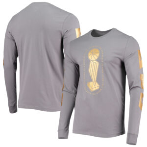 Men's Jordan Brand Gray Remastered Long Sleeve T-Shirt