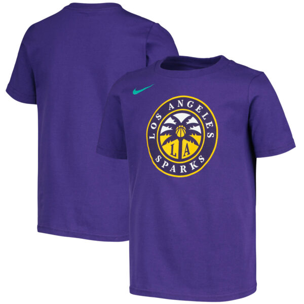 Men's Nike Purple Los Angeles Sparks WNBA Logo T-Shirt
