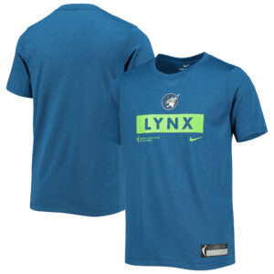 Youth Nike Blue Minnesota Lynx Practice Performance T-Shirt