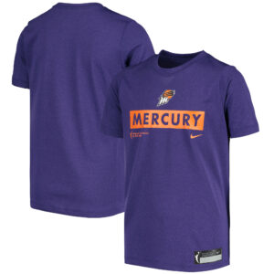 Youth Nike Purple Phoenix Mercury Practice Performance T-Shirt