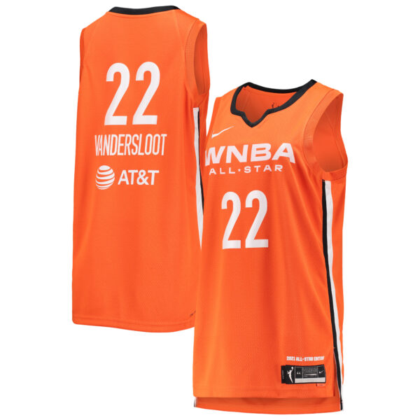 Men's Nike Courtney Vandersloot Orange WNBA 2021 All-Star Game Victory Jersey