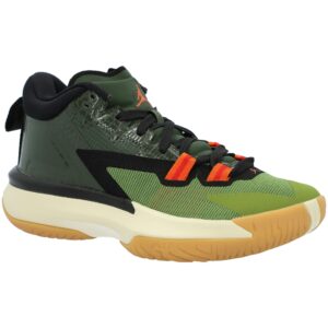 Youth Jordan Brand Green/Black Zion 1 Shoe