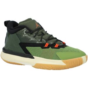 Preschool Jordan Brand Green/Black Zion 1 Shoe
