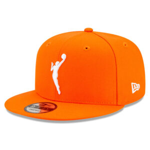 Men's New Era Orange WNBA 9FIFTY Snapback Adjustable Hat