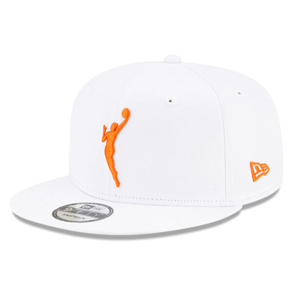 Men's New Era White WNBA 9FIFTY Snapback Adjustable Hat