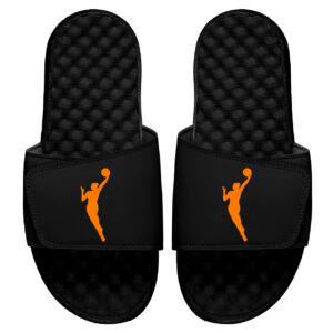 Men's ISlide Black WNBA Primary Logo Slide Sandals