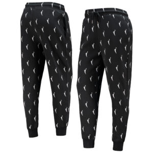 Women's The Wild Collective Black WNBA All Over Print Joggers