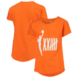 Youth Orange WNBA 25th Anniversary Dolman T-Shirt