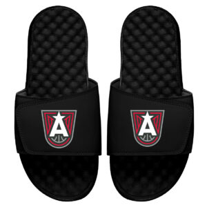 Men's ISlide Black Atlanta Dream Alternate Logo Slide Sandals