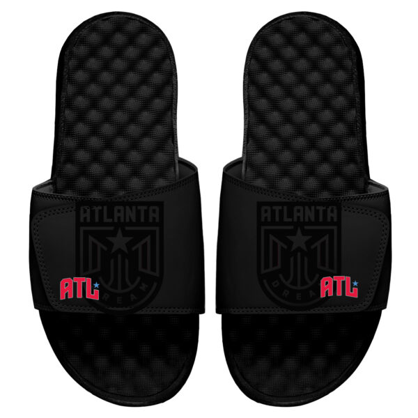 Youth ISlide Black Atlanta Dream Tonal Pop Slide Sandals