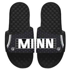 Men's ISlide Black Minnesota Lynx Alternate Jersey Slide Sandals