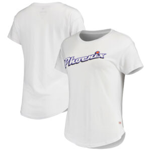 Women's Sportiqe White Phoenix Mercury Tri-Blend T-Shirt