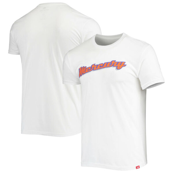 Men's Sportiqe White Phoenix Mercury Team T-Shirt