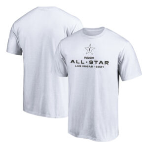 Men's Fanatics Branded White 2021 WNBA All-Star Game Secondary Logo T-Shirt