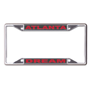 WinCraft Atlanta Dream Metal Laser Cut License Plate Frame
