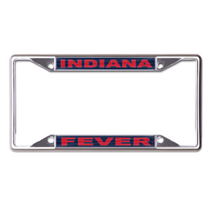 WinCraft Indiana Fever Metal Laser Cut License Plate Frame