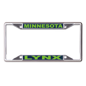 WinCraft Minnesota Lynx Metal Laser Cut License Plate Frame
