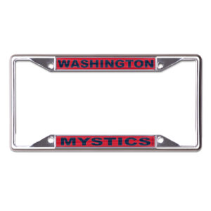 WinCraft Washington Mystics Metal Laser Cut License Plate Frame