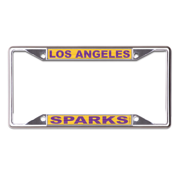 WinCraft Los Angeles Sparks Metal Laser Cut License Plate Frame