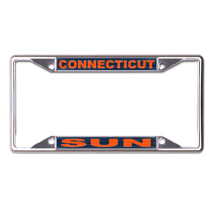 WinCraft Connecticut Sun Metal Laser Cut License Plate Frame