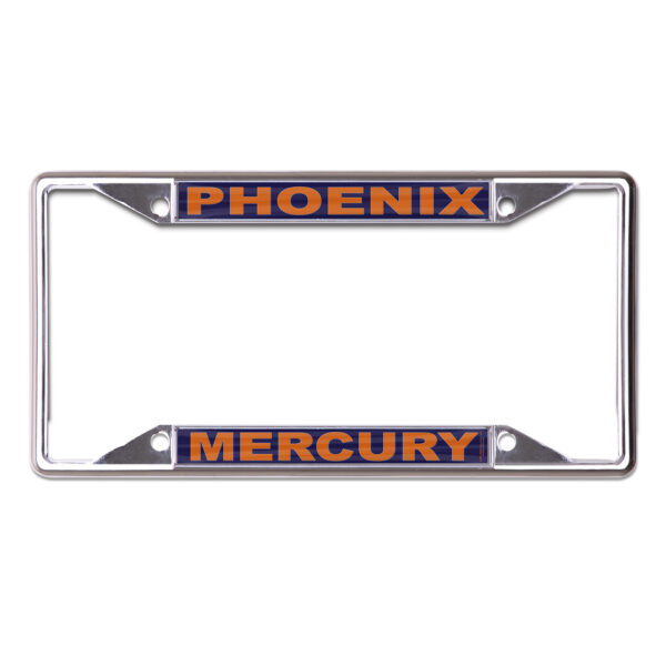 WinCraft Phoenix Mercury Metal Laser Cut License Plate Frame