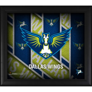 Dallas Wings Framed 15" x 17" Team Threads Collage