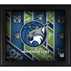 Minnesota Lynx Framed 15" x 17" Team Threads Collage