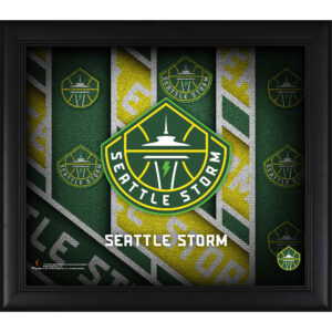 Seattle Storm Framed 15" x 17" Team Threads Collage