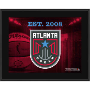 Atlanta Dream 10.5" x 13" Sublimated Horizontal Team Logo Plaque