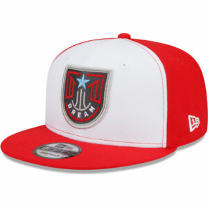 Men's New Era Atlanta Dream White/Red 2022 WNBA Draft 9FIFTY Snapback Hat